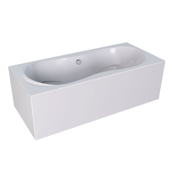 Ванна акриловая 1Marka Dinamica 170х80 см прямоугольная 01ди1780 (детальная фотография), акриловые