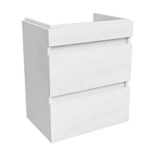 Тумба под раковину подвесная IDDIS Zodiac 50 см белая - фото 1