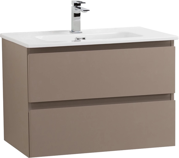 Тумба под раковину подвесная BelBagno Kraft 70 см бежевый матовый KRAFT 39-700/390-2C-SO-СO (детальная фотография)