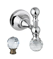 Крючок для ванной Cezares Olimp хром, фурнитура Swarovski