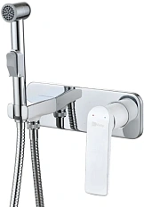 Гигиенический душ, хром/белый Lemark Allegro LM5919CW