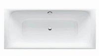 Ванна стальная Bette Lux 180 x 80 х 45 см, с шумоизоляцией, для удлиненного слива-перелива, белый, 3441-000