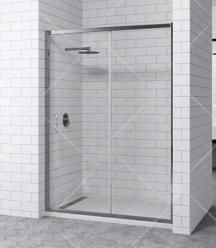 Душевая дверь в нишу RGW Passage PA-016 180 см профиль хром, стекло прозрачное - фото 2
