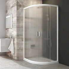 Душевой уголок Ravak Blix BLCP4 90x90 см профиль блестящий, стекло прозрачное