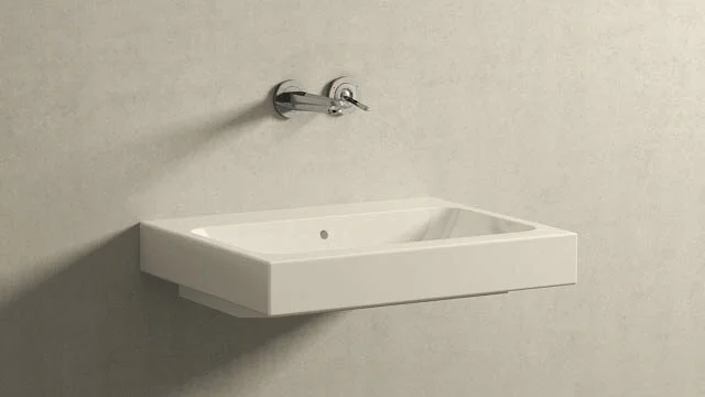 Смеситель для раковины, хром, Grohe Eurodisc Joy 19968000 (детальная фотография), хром, белые