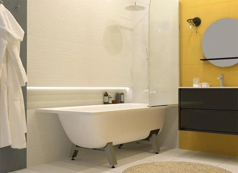 Стальная ванна ВИЗ Donna Vanna 170 х 70 см, с ножками, цвет белый, DV-75901 (детальная фотография), 170х70