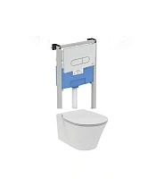 Унитаз с инсталляцией Ideal Standard ProSys Connect Air с механической панелью смыва