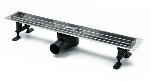 Душевой лоток Timo Standart 90 см из нержавеющей стали - фото 1