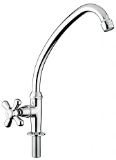 Запорный вентиль с изливом, хром, Emmevi Deco Classic