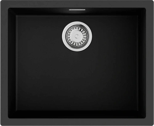 Мойка для кухни Omoikiri Yamakawa 55T-U/I-BL 55 см черная - фото 4