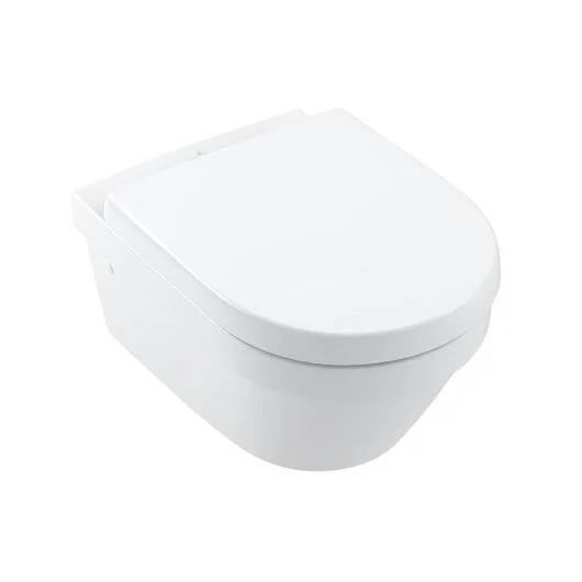 Унитаз подвесной Villeroy & Boch Architectura с сиденьем микролифт 4694HR01 (детальная фотография)