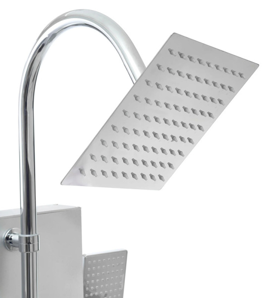 Душевая панель River с ручным душем RIVER 08 (детальная фотография), с тропическим душем