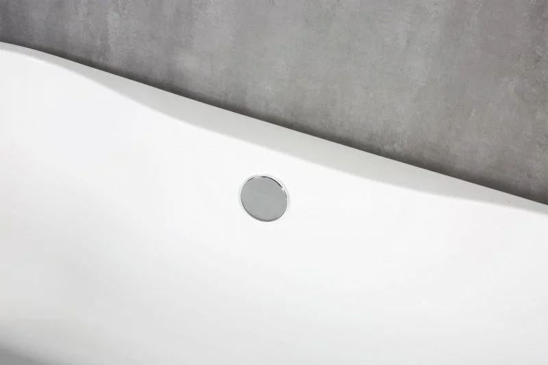 Ванна акриловая BelBagno 150х75 см отдельностоящая BB201-1500-800 (детальная фотография), овальные