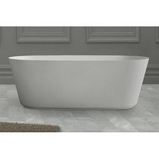 Ванна из искусственного камня Abber Stein 160х80 см белая матовая