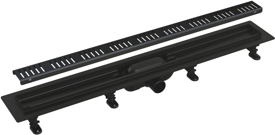 Душевой лоток Alcaplast APZ 85 см черный APZ10BLACK-850M (детальная фотография)