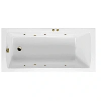 Ванна гидромассажная Excellent Aquaria Soft 150 x 70 см, белый/бронза, WAEX.AQU15.SOFT.BR