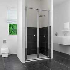 Душевая дверь, стекло прозрачное, RGW Classic