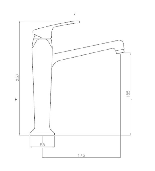 Смеситель для раковины Cezares Legend золото 24 карат LEGEND-LSM2-A-03/24 (детальная фотография), для раковины