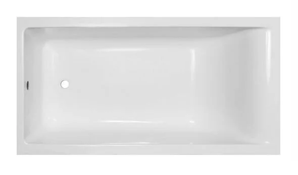 Ванна из литьевого мрамора Эстет Дельта 150x70 см белая глянцевая ФР-00001470 (детальная фотография), 150x70 см