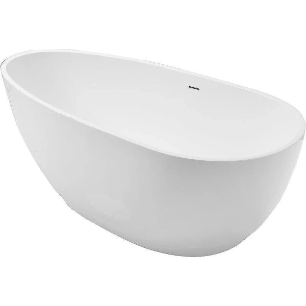 Ванна акриловая Grossman Fly 170x80 см отдельностоящая белая GR-1102 (детальная фотография)