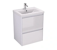 Тумба под раковину подвесная Velvex Klaufs 60 см белая