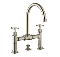 Смеситель для раковины шлифованный никель Axor Montreux