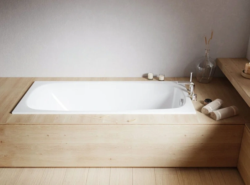 Ванна акриловая Whitecross Layla Slim, 180 х 80 см, белая, 0122.180080.100 (детальная фотография), 180х80