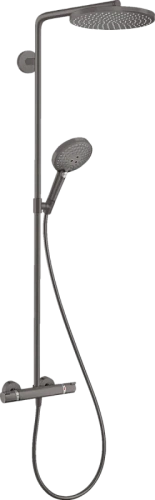 Душевая стойка Hansgrohe Raindance Select S шлифованный черный хром - фото 5