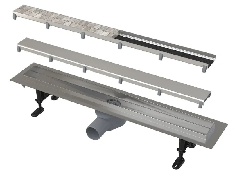 Душевой лоток Alcaplast APZ 95 см регулируемый по высоте ножки APZ13-DOUBLE9-950 (детальная фотография)