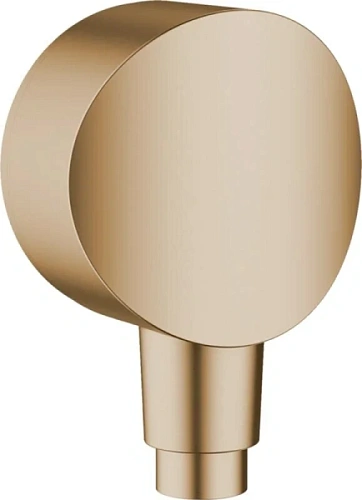 Шланговое подсоединение Hansgrohe FixFit шлифованная бронза - фото 4