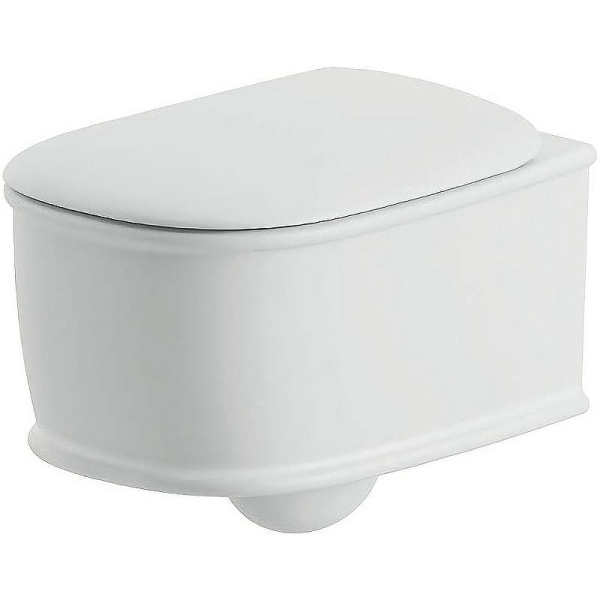 Унитаз подвесной ArtCeram Atelier белый матовый ATV001 05 00 bi matt (детальная фотография)