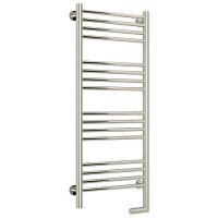 Полотенцесушитель электрический правый, цвет без покрытия перемычка прямая Сунержа Богема 2.0 1000х400