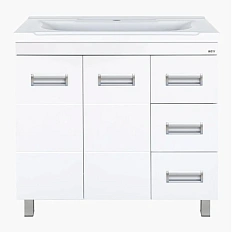 Тумба с раковиной напольная Misty Селена 75 см