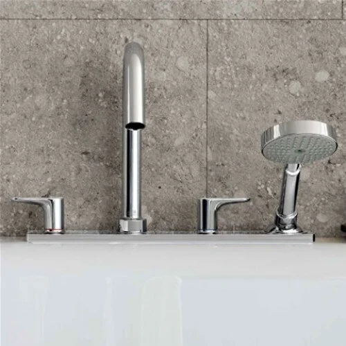 Смеситель на борт ванны Axor Urquiola 11443000 (детальная фотография), современные, hi-tech