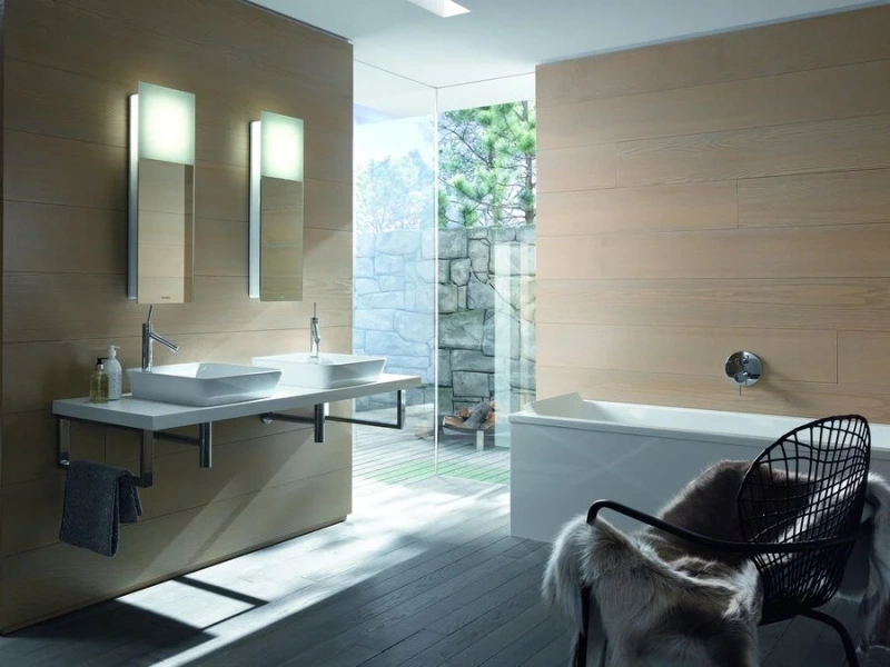 Раковина Duravit Starck 1 232246 (детальная фотография), белые