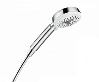 Лейка для душа Hansgrohe Crometta 100 Multi белый/хром