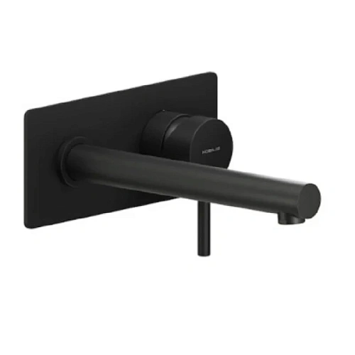 Смеситель для раковины Nobili Live черный матовый - фото 3