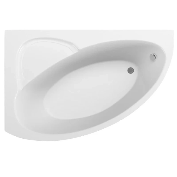 Ванна акриловая Viant Бостон 150 х 100 см, белая, левая/правая, VVABOS150100-L/R (детальная фотография)