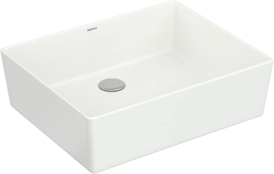 Раковина BERGES Ego 50 см белая 181001 (детальная фотография)