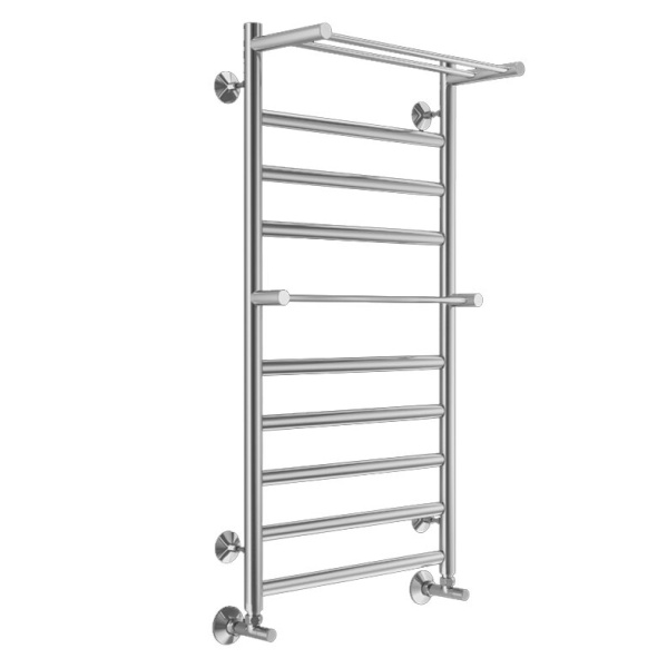 Полотенцесушитель водяной Terminus Хендрикс П10 500x1000 с полкой 4670078529824 (детальная фотография)