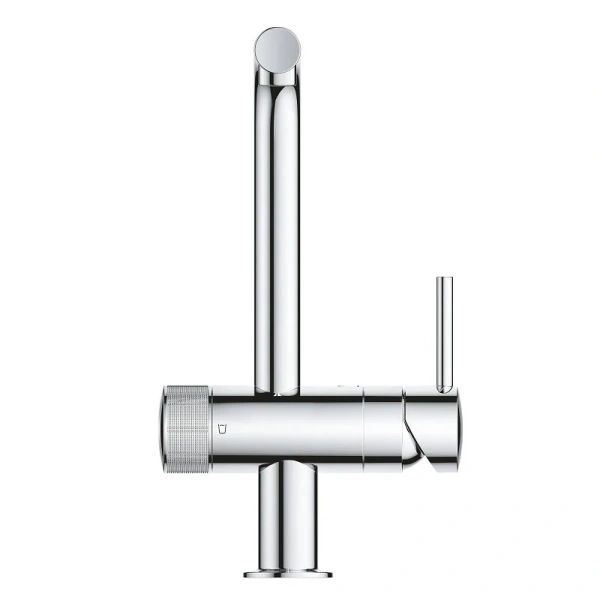 Смеситель для кухни Grohe Blue Pure Minta хром 31721000 (детальная фотография), высокие, округлая форма