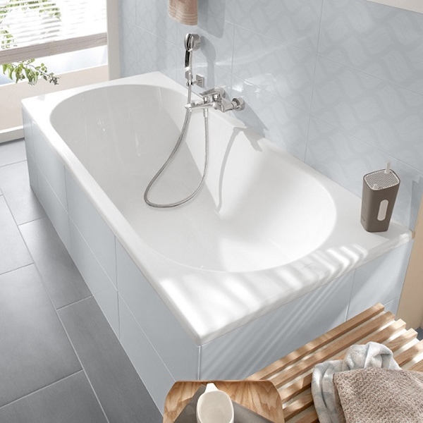 Акриловая ванна Villeroy & Boch O.Novo UBA177CAS2 (детальная фотография), акриловые