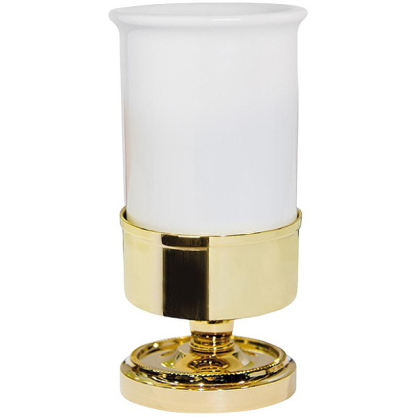 Стакан для ванной Tiffany World Bristol TWBR19 (детальная фотография), хром, бронза, золото, белые