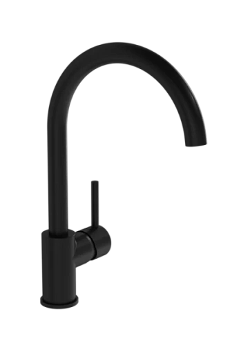 Смеситель для кухни VitrA Minimax S черный матовый - фото 2
