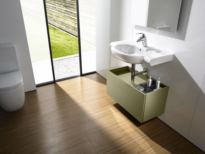 Раковина Roca Meridian-N 327240000 (детальная фотография), 70 см