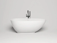 Ванна из искусственного камня Salini Paola 160x77 см белая глянцевая