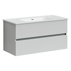 Тумба с раковиной подвесная Sancos Urban UR100W 100 см с ящиками