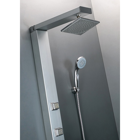 Душевая панель BandHours Square 230140000 (детальная фотография), с гидромассажем