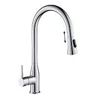 Смеситель для кухни хром Timo Saona 2336/00FL