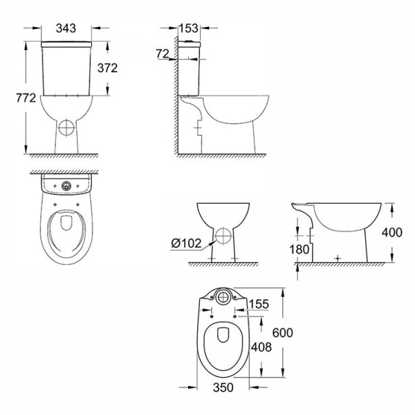 Схема (детальная фотография), напольные